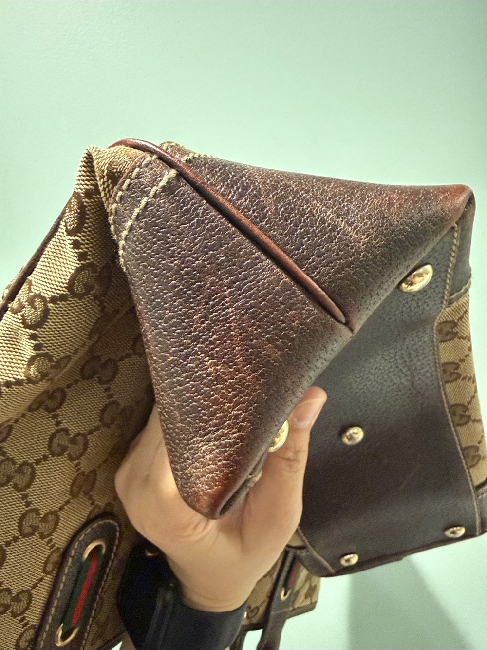 Gucci GG Canvas Vertical Princy Tote - Picture 10 of 16